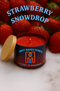 Strawberry Snowdrop 8oz Candle