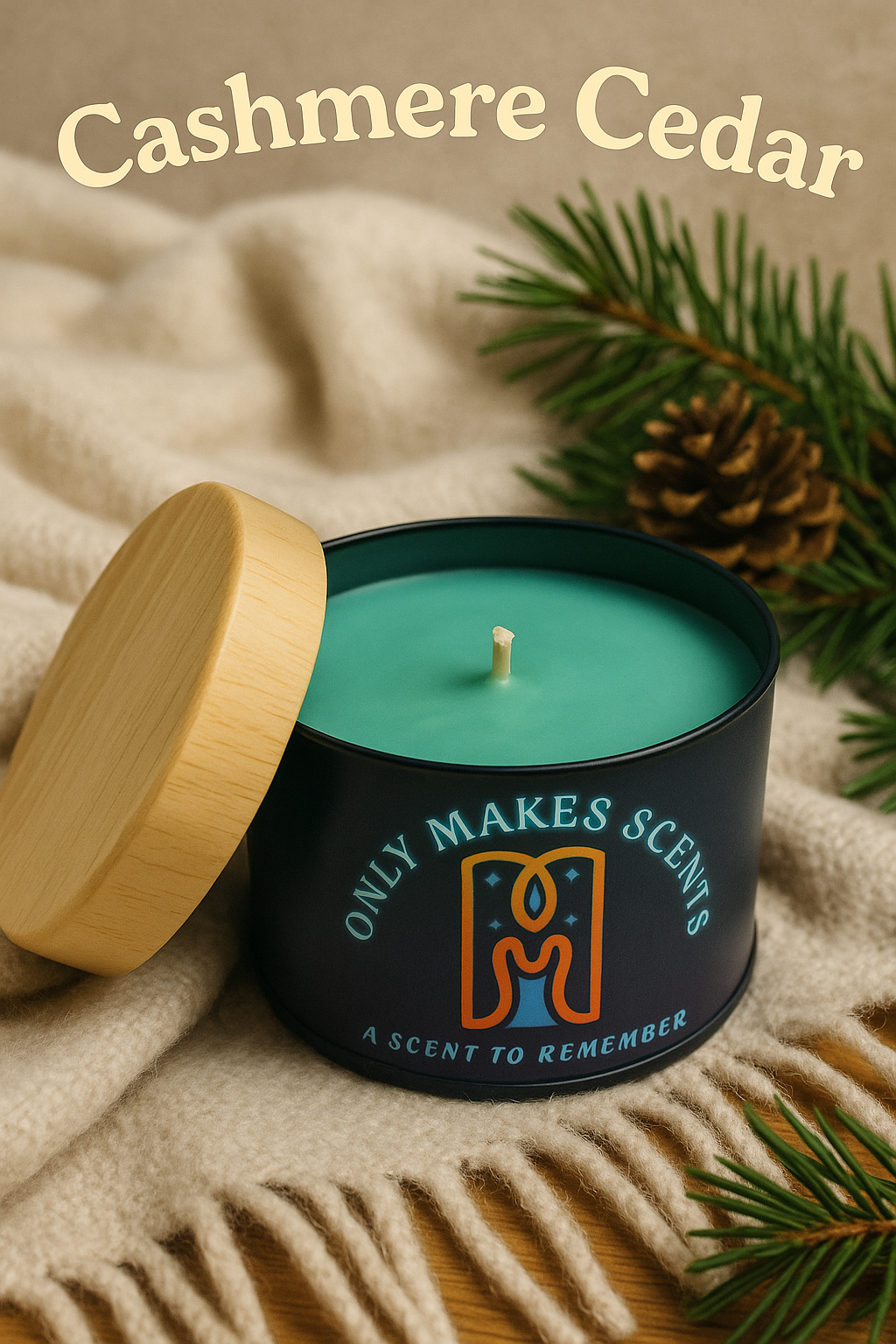 Cashmere Cedar 8oz Candle