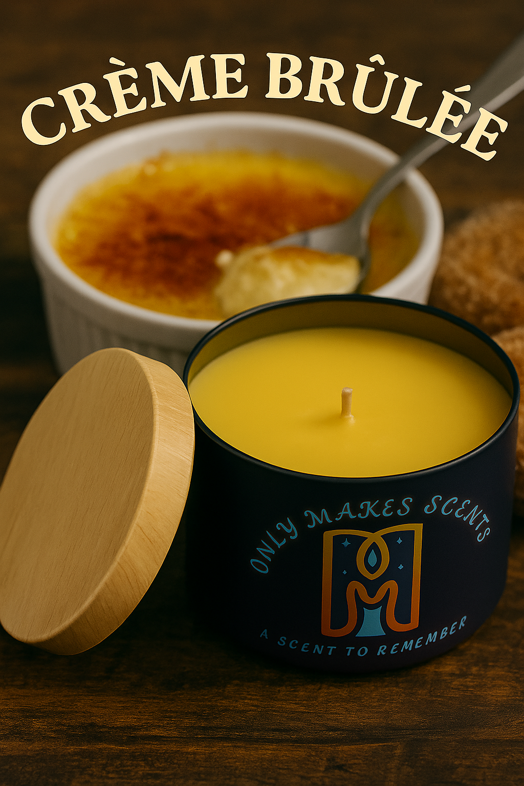 Creme Brulee 8oz Candle