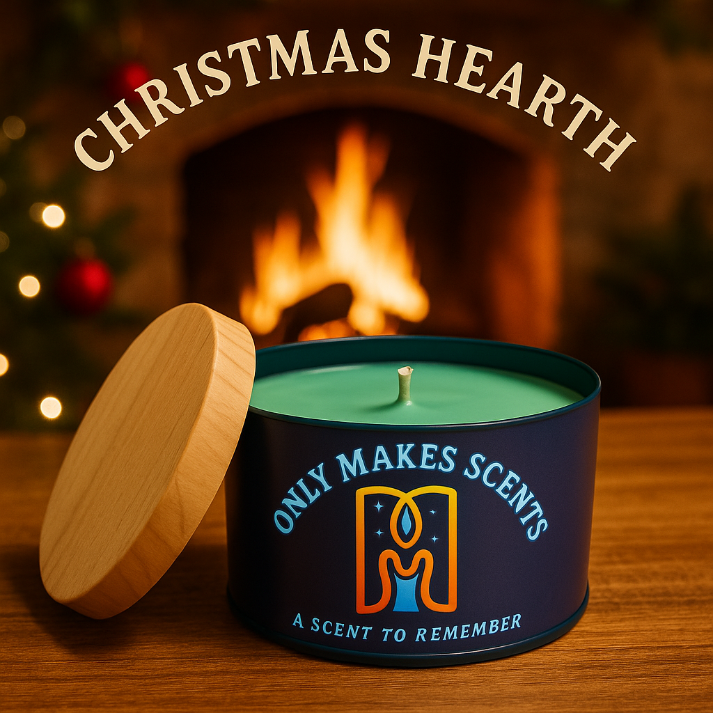 Christmas Hearth 8oz Candle