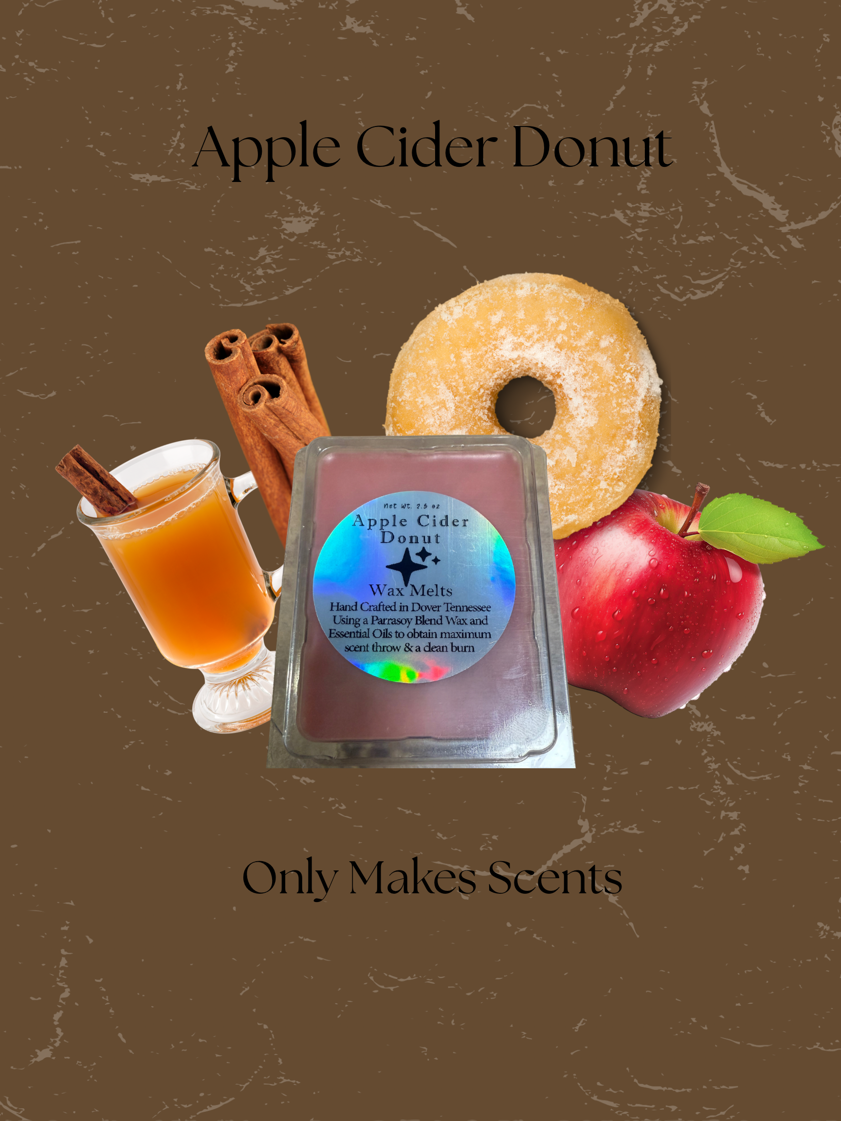 Apple Cider Donut 2.5oz Wax Melts