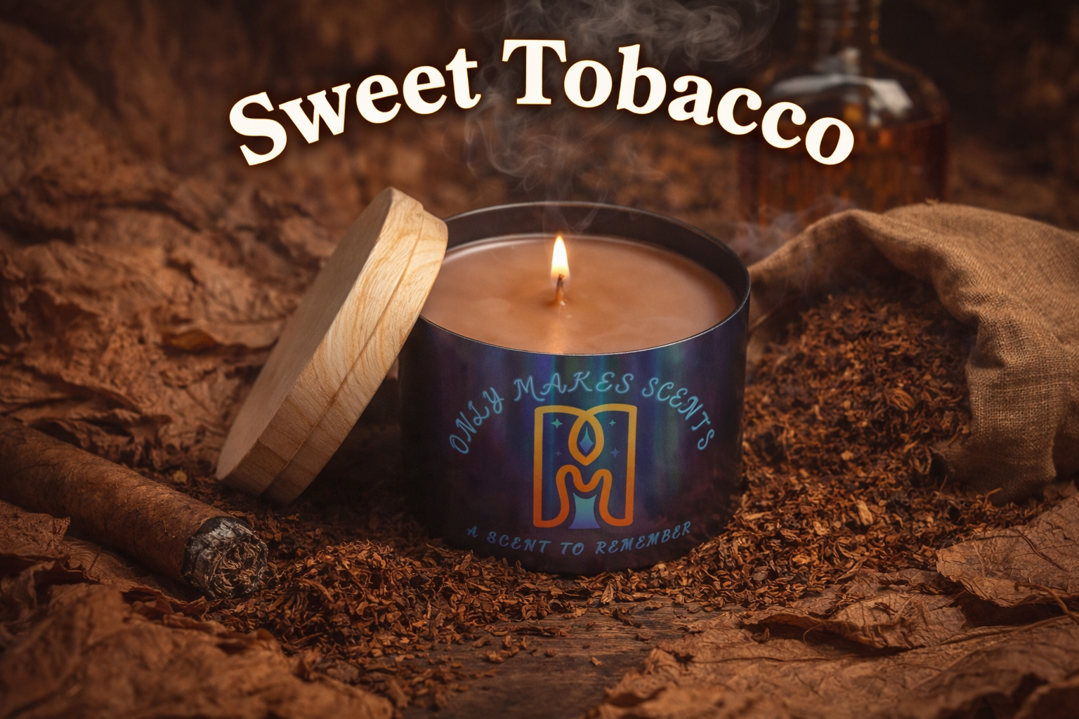 Sweet Tobacco 8oz Candle
