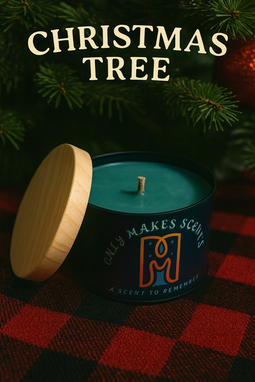 Christmas Tree 8oz Candle