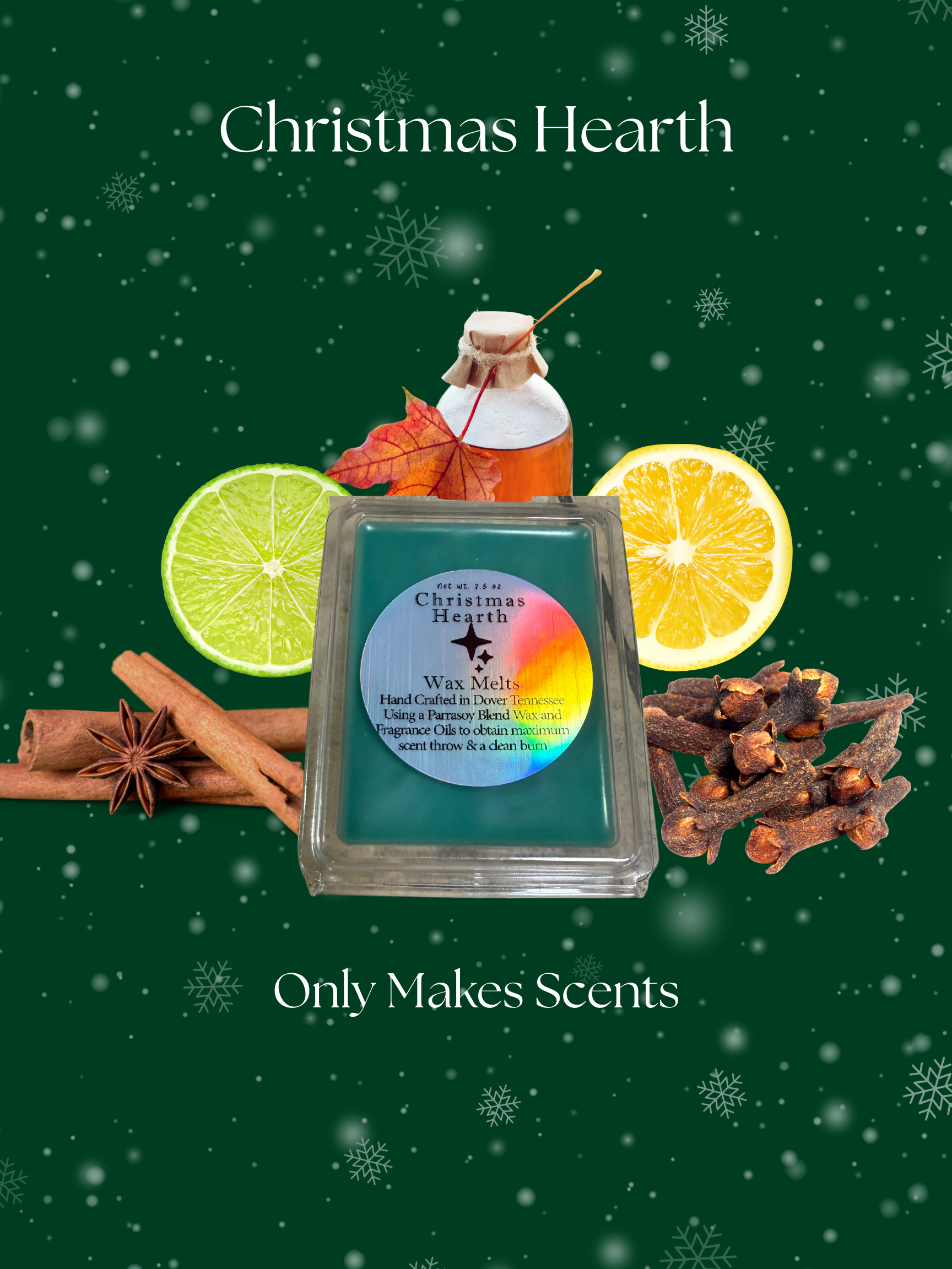 Christmas Hearth 2.5oz Wax Melts