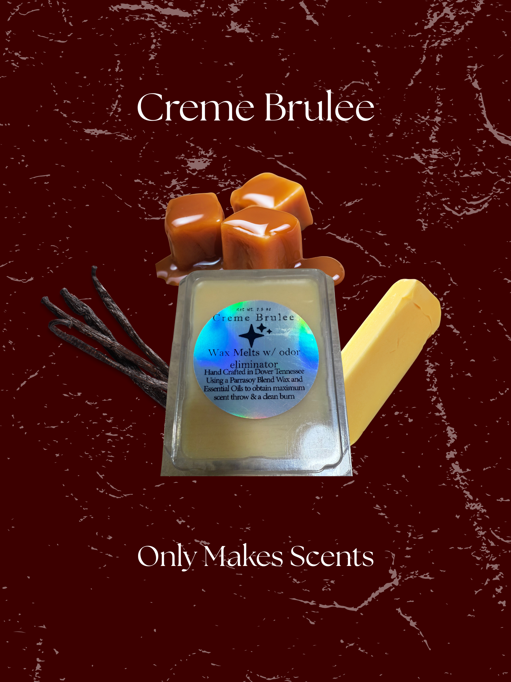 Creme Brulee 2.5 oz Wax Melts