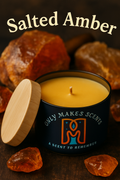 Salted Amber 8oz Candle