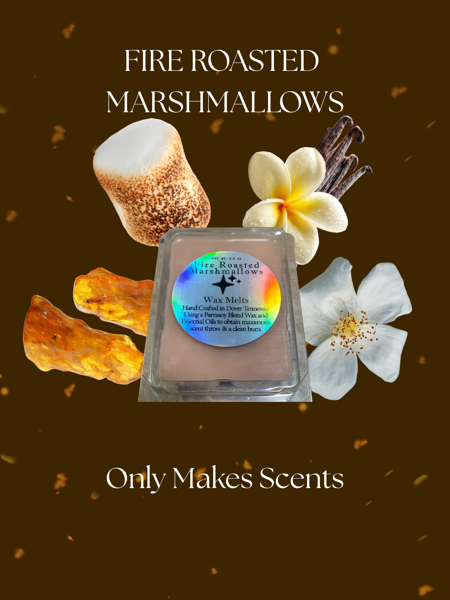 Fire Roasted Marshmallows 2.5oz Wax Melts