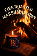 FireRoasted Marshmallows 8oz Candle Wood Wick