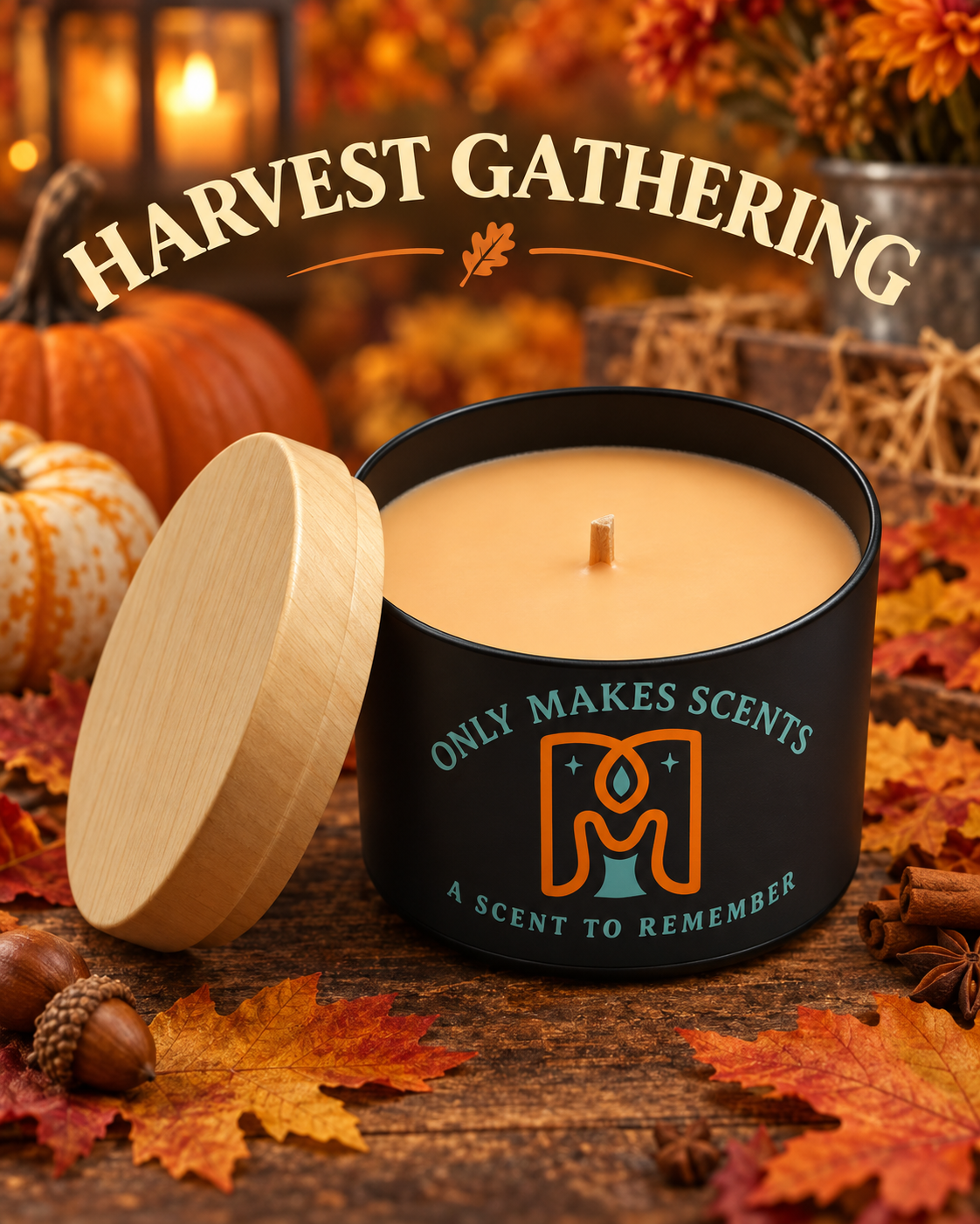 Harvest Gathering 8oz Candle